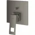Внешняя часть смесителя для ванны GROHE Eurocube с переключателем на 2 положения, темный графит матовый (24062AL0) Внешняя часть смесителя для ванны GROHE Eurocube с переключателем на 2 положения, темный графит матовый (24062AL0)