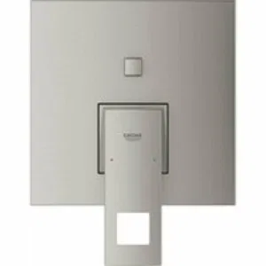 Внешняя часть смесителя для ванны GROHE Eurocube с переключателем на 2 положения, суперсталь (24062DC0) Внешняя часть смесителя для ванны GROHE Eurocube с переключателем на 2 положения, суперсталь (24062DC0)