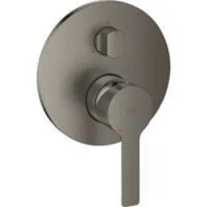 Внешняя часть смесителя для ванны GROHE Lineare с переключателем на 3 положения, темный графит матовый (24095AL1) Внешняя часть смесителя для ванны GROHE Lineare с переключателем на 3 положения, темный графит матовый (24095AL1)