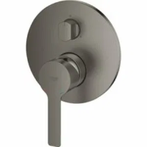 Внешняя часть смесителя для ванны GROHE Lineare с переключателем на 3 положения, темный графит матовый (24095AL1) Внешняя часть смесителя для ванны GROHE Lineare с переключателем на 3 положения, темный графит матовый (24095AL1)