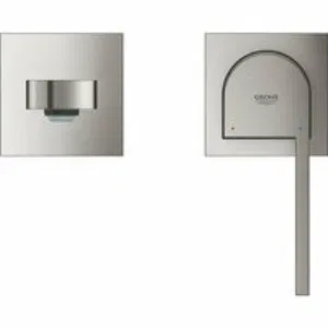 Внешняя часть смесителя для раковины GROHE Plus на 2 отверстия, M-Size, суперсталь (29303DC3) Внешняя часть смесителя для раковины GROHE Plus на 2 отверстия, M-Size, суперсталь (29303DC3)