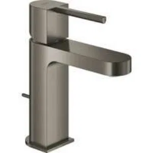 Смеситель для раковины GROHE Plus с донным клапаном, S-Size, темный графит матовый (32612AL3) Смеситель для раковины GROHE Plus с донным клапаном, S-Size, темный графит матовый (32612AL3)