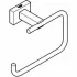 Держатель для туалетной бумаги без крышки GROHE Essentials Cube, темный графит матовый (40507AL1) Держатель для туалетной бумаги без крышки GROHE Essentials Cube, темный графит матовый (40507AL1)