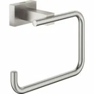 Держатель для туалетной бумаги без крышки GROHE Essentials Cube, суперсталь (40507DC1)