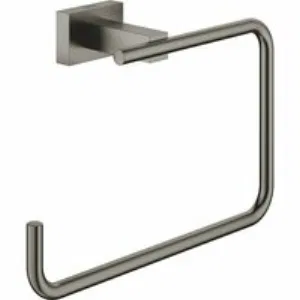 Кольцо для полотенца GROHE Essentials Cube, темный графит матовый (40510AL1) Кольцо для полотенца GROHE Essentials Cube, темный графит матовый (40510AL1)