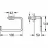 Кольцо для полотенца GROHE Essentials Cube, суперсталь (40510DC1) Кольцо для полотенца GROHE Essentials Cube, суперсталь (40510DC1)