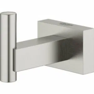 Крючок для банного халата GROHE Essentials Cube, суперсталь (40511DC1) Крючок для банного халата GROHE Essentials Cube, суперсталь (40511DC1)
