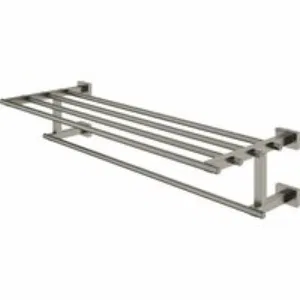 Полочка для полотенец GROHE Essentials Cube 600 мм, темный графит матовый (40512AL1) Полочка для полотенец GROHE Essentials Cube 600 мм, темный графит матовый (40512AL1)