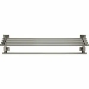Полочка для полотенец GROHE Essentials Cube 600 мм, темный графит матовый (40512AL1) Полочка для полотенец GROHE Essentials Cube 600 мм, темный графит матовый (40512AL1)