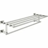 Полочка для полотенец GROHE Essentials Cube 600 мм, суперсталь (40512DC1)