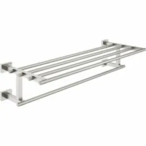 Полочка для полотенец GROHE Essentials Cube 600 мм, суперсталь (40512DC1) Полочка для полотенец GROHE Essentials Cube 600 мм, суперсталь (40512DC1)