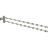 Держатель для полотенца GROHE Essentials Cube двойной, поворотный, суперсталь (40624DC1)