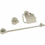 Набор аксессуаров GROHE Essentials (3 предмета), никель матовый (40775EN1)