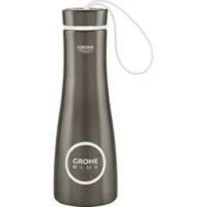 Бутылка для воды из нержавеющей стали GROHE Blue, темный графит матовый (40848AL0) Бутылка для воды из нержавеющей стали GROHE Blue, темный графит матовый (40848AL0)