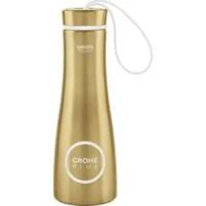 Бутылка для воды из нержавеющей стали GROHE Blue, холодный рассвет матовый (40848GN0) Бутылка для воды из нержавеющей стали GROHE Blue, холодный рассвет матовый (40848GN0)