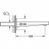 Излив для ванны GROHE Plus, темный графит матовый (13404AL3) Излив для ванны GROHE Plus, темный графит матовый (13404AL3)