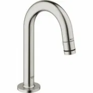 Кран для раковины GROHE Universal, без функции смешивания, с C-изливом, суперсталь (20201DC0)