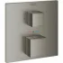 Внешняя часть термостата для душа GROHE Grohtherm Cube на 1 потребителя, темный графит матовый (24153AL0) Внешняя часть термостата для душа GROHE Grohtherm Cube на 1 потребителя, темный графит матовый (24153AL0)