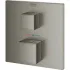 Внешняя часть термостата для душа GROHE Grohtherm Cube на 1 потребителя, темный графит матовый (24153AL0) Внешняя часть термостата для душа GROHE Grohtherm Cube на 1 потребителя, темный графит матовый (24153AL0)