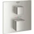 Внешняя часть термостата для душа GROHE Grohtherm Cube на 1 потребителя, суперсталь (24153DC0) Внешняя часть термостата для душа GROHE Grohtherm Cube на 1 потребителя, суперсталь (24153DC0)