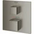 Внешняя часть термостата для душа GROHE Grohtherm Cube на 2 потребителя, темный графит матовый (24154AL0) Внешняя часть термостата для душа GROHE Grohtherm Cube на 2 потребителя, темный графит матовый (24154AL0)