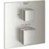 Внешняя часть термостата для ванны GROHE Grohtherm Cube на 2 потребителя, суперсталь (24155DC0) Внешняя часть термостата для ванны GROHE Grohtherm Cube на 2 потребителя, суперсталь (24155DC0)