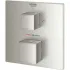 Внешняя часть термостата для ванны GROHE Grohtherm Cube на 2 потребителя, суперсталь (24155DC0) Внешняя часть термостата для ванны GROHE Grohtherm Cube на 2 потребителя, суперсталь (24155DC0)