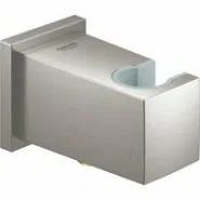 Подключение для душевого шланга и держатель для ручного душа GROHE Euphoria Cube, суперсталь (26370DC0)