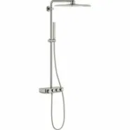 Душевая система GROHE Euphoria SmartControl System 310 Cube с термостатом для душа, суперсталь (26508DC0)