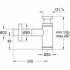 Сифон для раковины GROHE 1 1/4, никель глянец (28912BE0) Сифон для раковины GROHE 1 1/4, никель глянец (28912BE0)