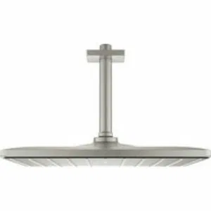 Верхний душ GROHE Rainshower 310 Mono с душевым кронштейном, 9,5 л/мин, 1 режим, 142 мм, суперсталь (26566DC0) Верхний душ GROHE Rainshower 310 Mono с душевым кронштейном, 9,5 л/мин, 1 режим, 142 мм, суперсталь (26566DC0)