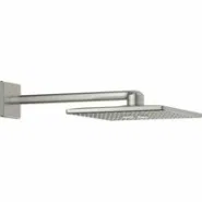 Верхний душ GROHE Rainshower SmartActive 310 Cube, 2 режима, 430 мм, суперсталь (26479DC0)