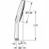 Ручной душ GROHE Rainshower SmartActive 130, 3 режима, теплый закат глянец (26574DA0) Ручной душ GROHE Rainshower SmartActive 130, 3 режима, теплый закат глянец (26574DA0)