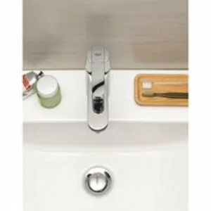 Смеситель для раковины GROHE Ge с донным клапаном, хром (23454000) Смеситель для раковины GROHE Ge с донным клапаном, хром (23454000)