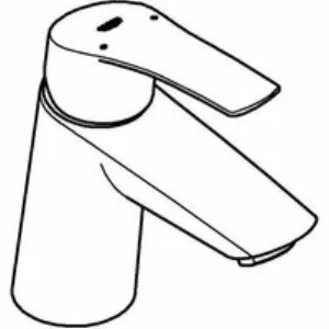 Смеситель для раковины GROHE Eurosmart, S-size, хром (23968003) Смеситель для раковины GROHE Eurosmart, S-size, хром (23968003)