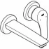 Внешняя часть смесителя для раковины GROHE Eurosmart на 2 отверстия, S-Size, хром (29337003) Внешняя часть смесителя для раковины GROHE Eurosmart на 2 отверстия, S-Size, хром (29337003)