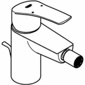 Смеситель для биде GROHE Eurosmart с донным клапаном, S-size, хром (32929003) Смеситель для биде GROHE Eurosmart с донным клапаном, S-size, хром (32929003)