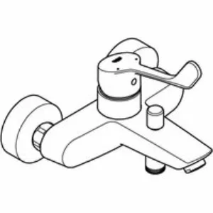 Смеситель для ванны GROHE Eurosmart, хром (25243003) Смеситель для ванны GROHE Eurosmart, хром (25243003)