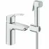 Смеситель для раковины GROHE Eurosmart с гигиеническим душем, S-size, хром (23124003) Смеситель для раковины GROHE Eurosmart с гигиеническим душем, S-size, хром (23124003)
