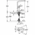 Смеситель для кухни GROHE Eurosmart, хром (31787001) Смеситель для кухни GROHE Eurosmart, хром (31787001)