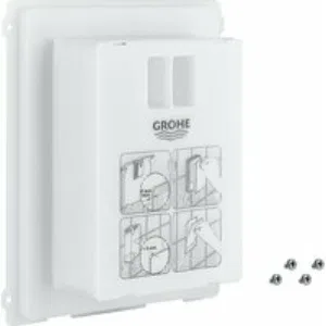 Ревизионный короб GROHE для крепления малых панелей смыва, хром (40949000) Ревизионный короб GROHE для крепления малых панелей смыва, хром (40949000)