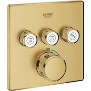 Внешняя часть термостата для душа GROHE Grohtherm SmartControl на 3 потребителя, холодный рассвет матовый (29126GN0) Внешняя часть термостата для душа GROHE Grohtherm SmartControl на 3 потребителя, холодный рассвет матовый (29126GN0)