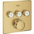 Внешняя часть термостата для душа GROHE Grohtherm SmartControl на 3 потребителя, холодный рассвет матовый (29126GN0) Внешняя часть термостата для душа GROHE Grohtherm SmartControl на 3 потребителя, холодный рассвет матовый (29126GN0)