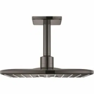 Верхний душ GROHE SmartActive 310 Cube, 2 режима, 142 мм, темный графит глянцевый (26481A00) Верхний душ GROHE SmartActive 310 Cube, 2 режима, 142 мм, темный графит глянцевый (26481A00)