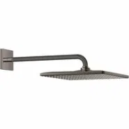 Верхний душ GROHE Rainshower Mono 310 Cube, 9,5 л/мин, 1 режим, 422 мм, темный графит глянцевый (26564A00)
