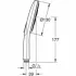 Ручной душ GROHE Rainshower SmartActive 130, 3 режима, темный графит матовый (26574AL0) Ручной душ GROHE Rainshower SmartActive 130, 3 режима, темный графит матовый (26574AL0)