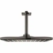 Верхний душ GROHE Rainshower Mono 310 Cube, 9,5 л/мин, 1 режим, 142 мм, темный графит глянцевый (26566A00)