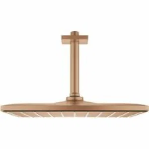 Верхний душ GROHE Rainshower Mono 310 Cube, 9,5 л/мин, 1 режим, 142 мм, теплый закат матовый (26566DL0) Верхний душ GROHE Rainshower Mono 310 Cube, 9,5 л/мин, 1 режим, 142 мм, теплый закат матовый (26566DL0)