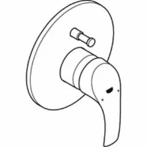 Смеситель для ванны GROHE Eurosmart в комплекте с монтажной частью, хром (33305002) Смеситель для ванны GROHE Eurosmart в комплекте с монтажной частью, хром (33305002)