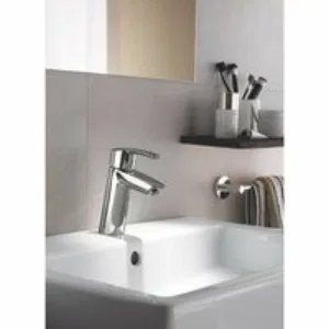 Смеситель для раковины GROHE Start со средним изливом, донный клапан, хром (23455000) Смеситель для раковины GROHE Start со средним изливом, донный клапан, хром (23455000)